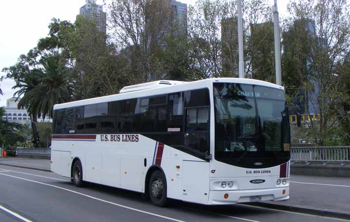 US Bus Lines Scania K94IB Volgren SC222 47